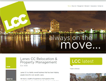Tablet Screenshot of lanescc.com